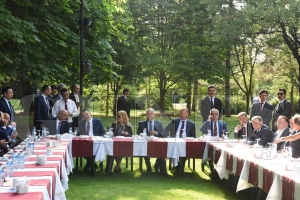 Yediyldz, tarm bakan pakdemirli ile fnd konutu